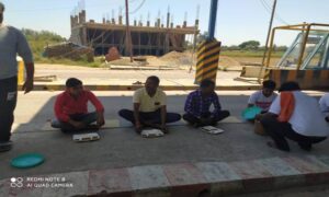 Road Transport Department Supporting on Road