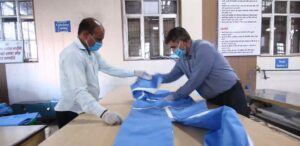 Indian Railways PPE production work