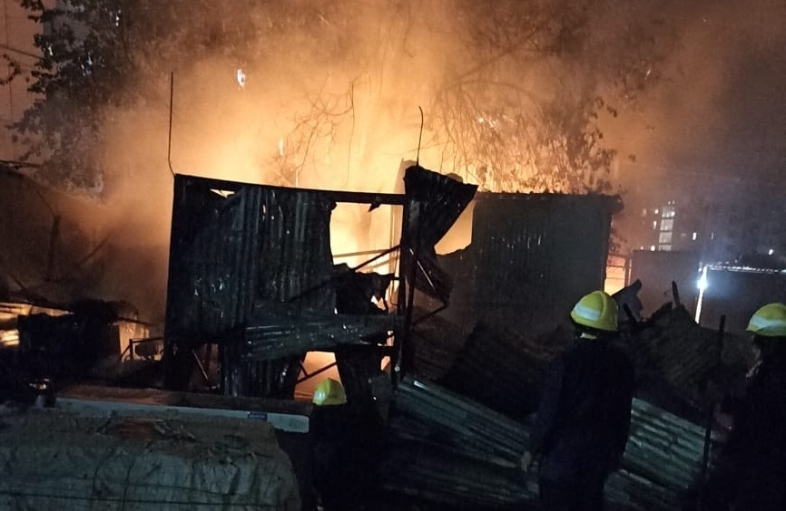 Dasara Chowk Balewadi fire