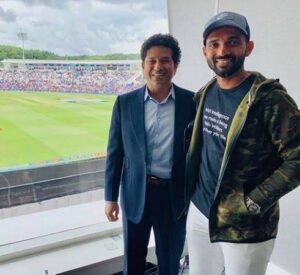 Sachin Tendulkar and Ajinkya Rahane