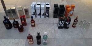 Alcohol liquor seized from Shatranj in Koregaon Park