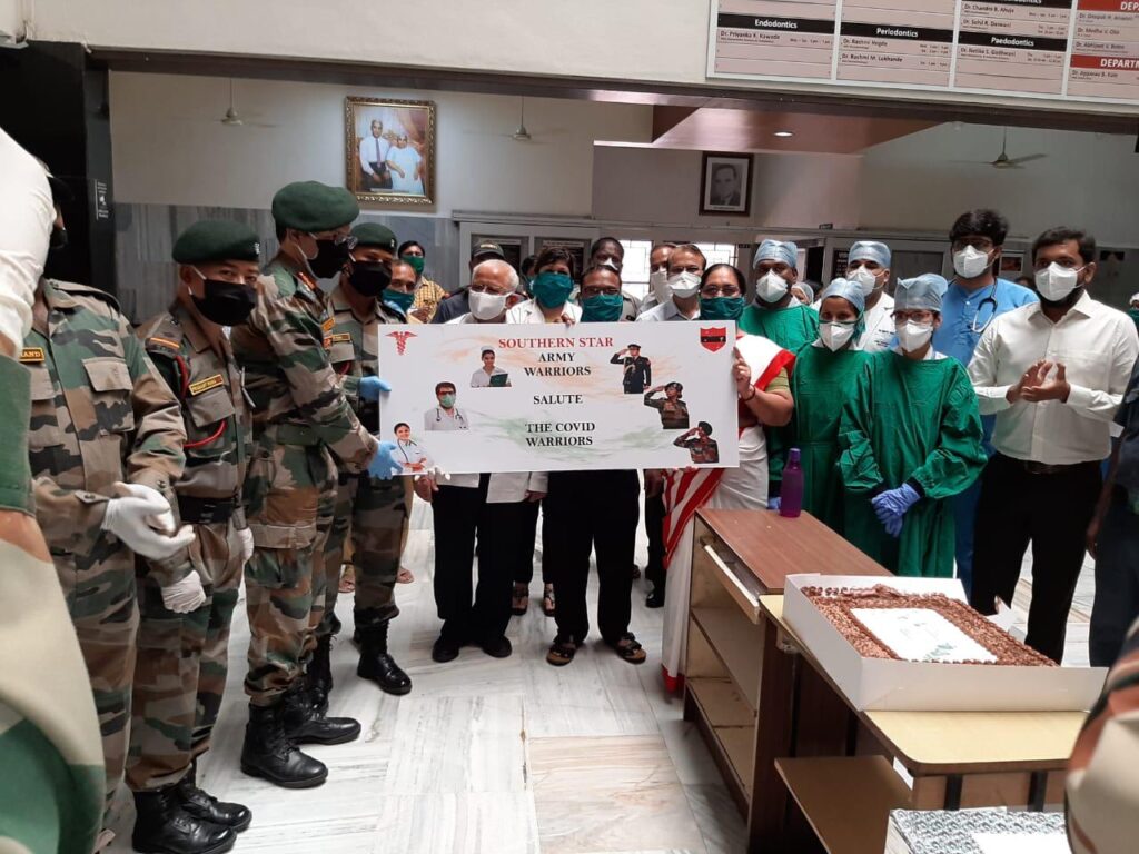 Armed Forces express gratitude to SVM medical complex Pune 2