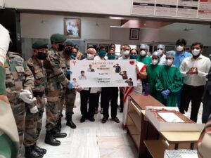 Armed Forces express gratitude to SVM medical complex Pune 2