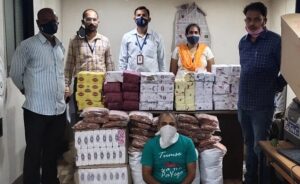 Pune Police Crime Branch seize cigarettes