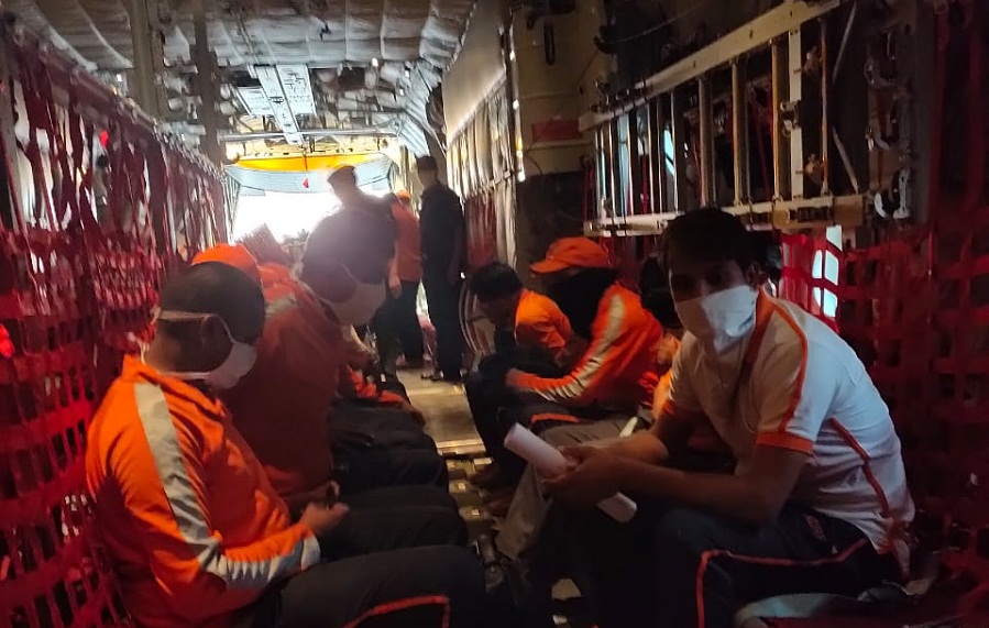 NDRF Pune airlifted cyclone Amphan