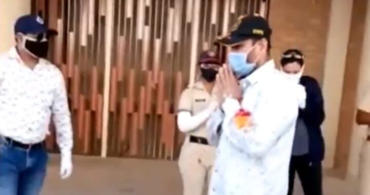 Pune policeman gets rousing welcome after defeating Corona