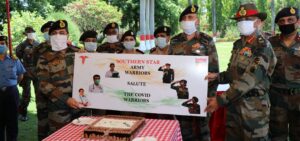 Army salutes COVID warriors at AFMC Pune.