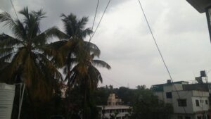 Cloudy weather