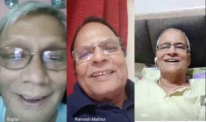 Senior citizens meet on video conference in Pune