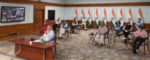 PM Modi meeting with all Chief Ministers.