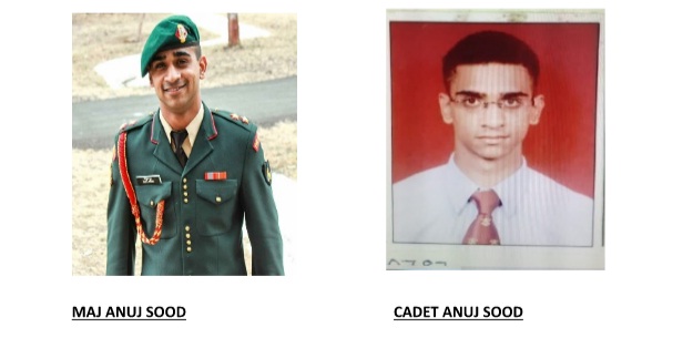 Maj Anuj Sood at NDA