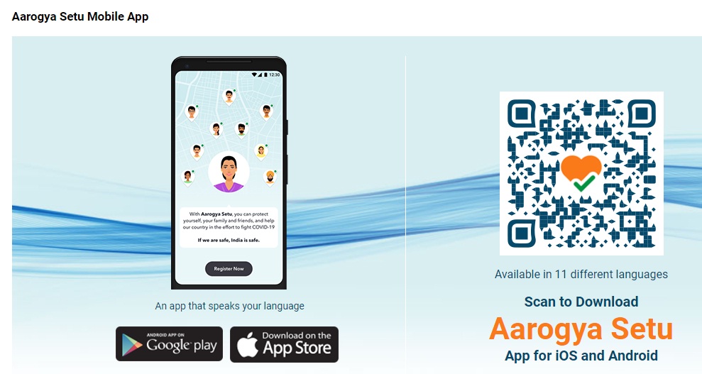 Aarogya Setu app