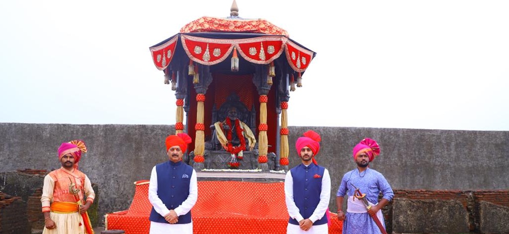 Chhatrapati Shivaji Maharaj coronation ceremony at Raigad Fort