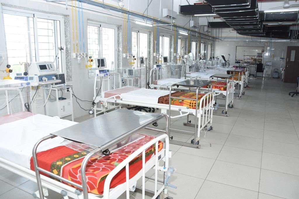 Sassoon hospital beds in new building