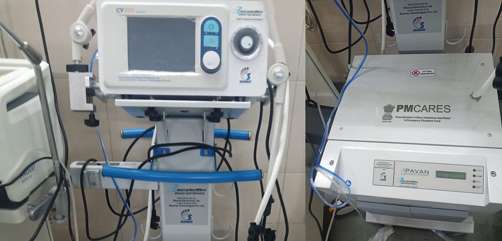 Ventilators from PM Cares