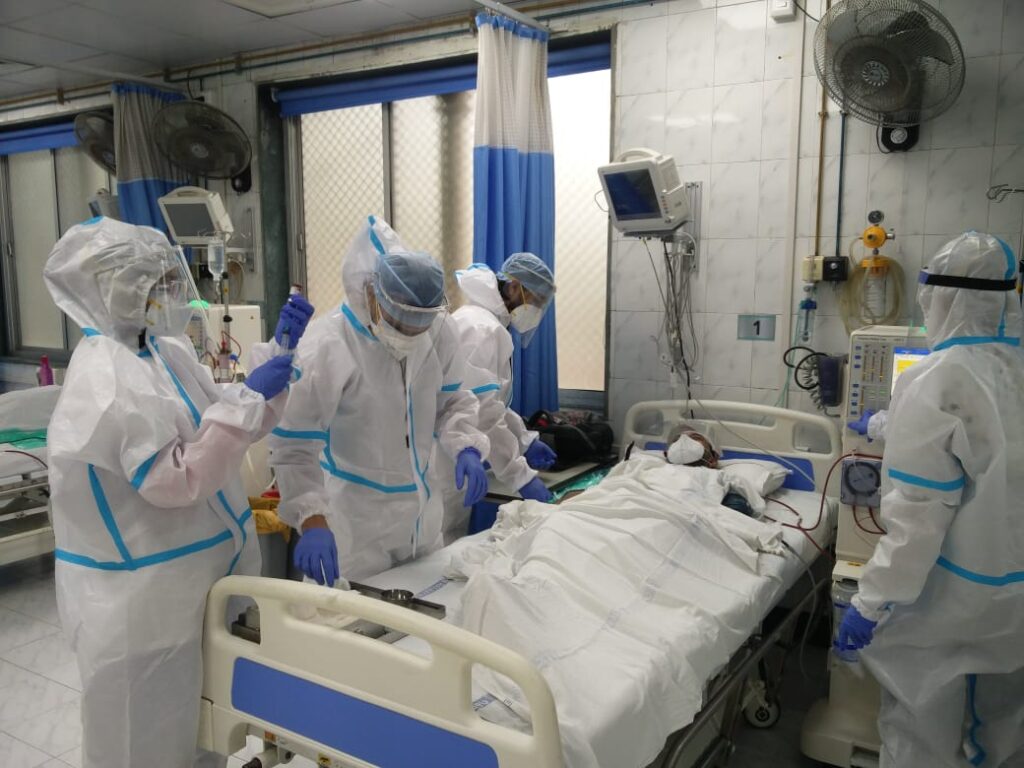 Medical team working 24x7