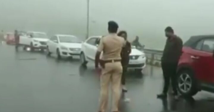Police take action against 131 tourists for violating prohibitory order Lonaval mulshi rain