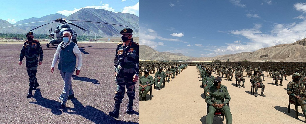 PM Modi in Leh