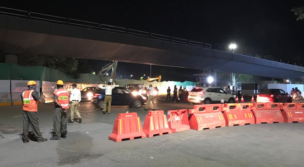 University road flyover e square