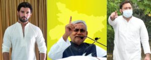 Chirag Paswan Tejaswi Yadav Nitish Kumar