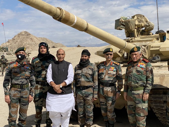 Defence Minister Rajnath Singh