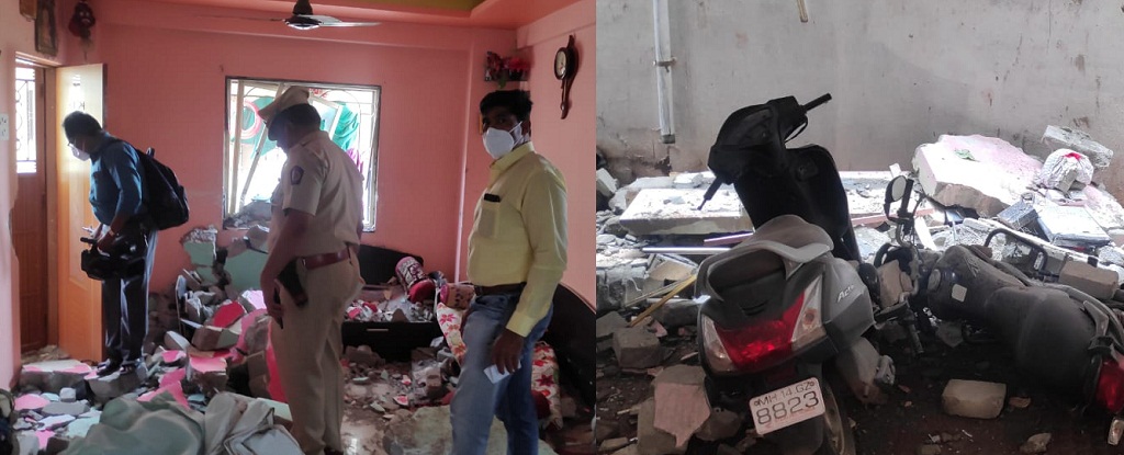 Dighi gas cylinder blast
