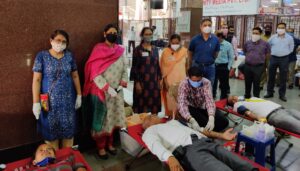 Pune Railway Division organised blood donation camp
