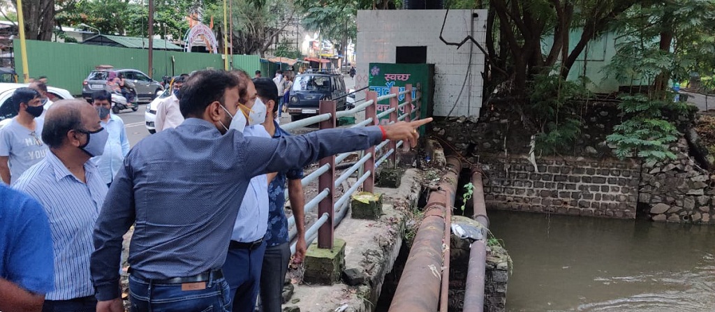 PMC Commissioner visits Ambil Odha