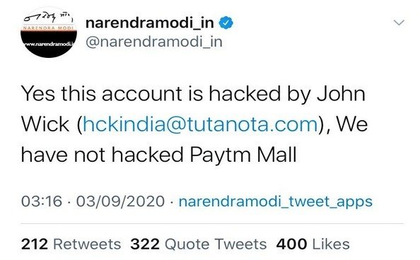 pm modi twitter