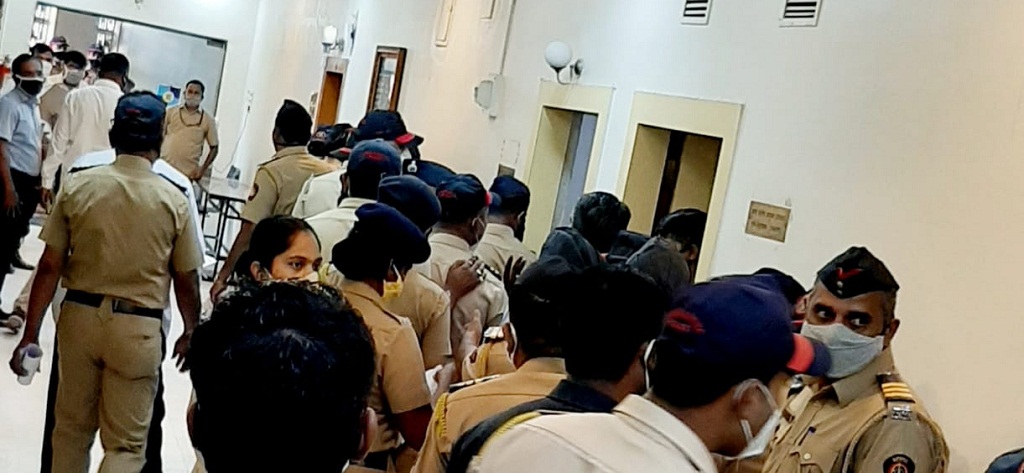 police personnel at cp office pune
