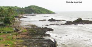 Miramar beach in Goa