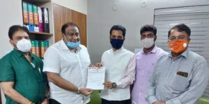 Ali Daruwala accepting letter