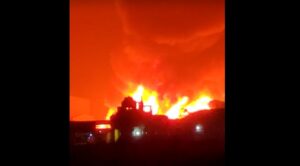 Kurkumbh fire