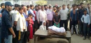 dead body on road of rape victiom