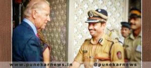 Krishna Prakash with Joe Biden
