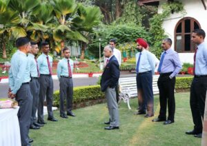 Southern Army Commander Felicitates NDA Award winner Cadets
