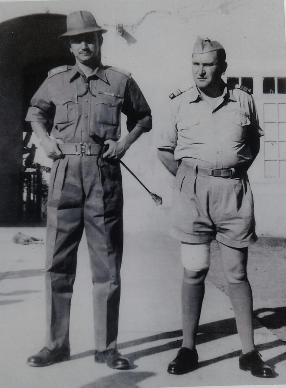 The Victor stands tall: 19 Dec 1961. Major Antonio Jose Da Costa Pinto, Portuguese Governor of Daman surrendered to Lt. Col SJS Bhonsale, Commanding Officer 1st Maratha Light Infantry.