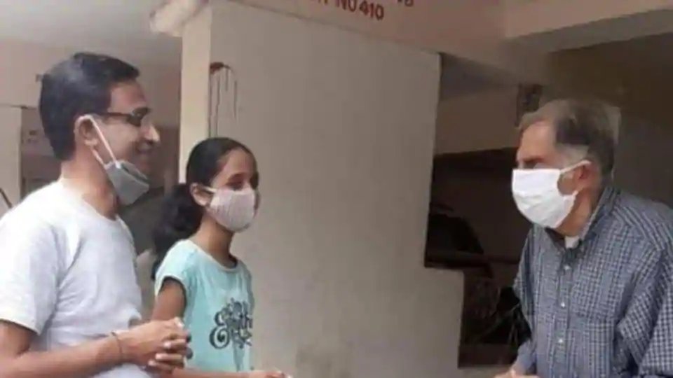 Ratan Tata Visits Ailing Ex-Employee At His Residence