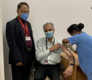 Covid 19 Vaccination Drive at Symbiosis University Hospital and Research Centre