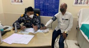 INHS Kasturi Organizes Health Check-Up Camp
