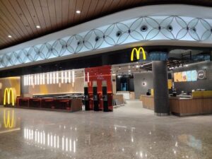 Mumbai Intl Airport McDonald's outlet - Image 1