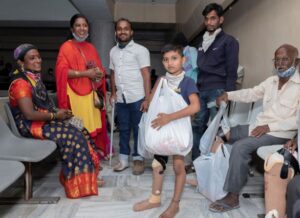 8 year old boy gets a new leg, mother cries with joy