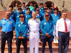ALL WOMEN’S CRICKET TEAM ANANTNAG, KASHMIR VISIT TO NATIONAL DEFENCE ACADEMY (NDA), KHADAKVASLA