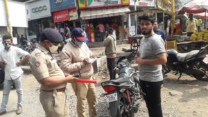 Pimpri Chinchwad Mask action
