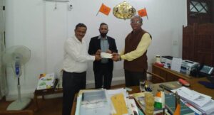 Gold medal to the University of Pune