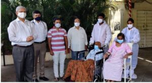 Covid 91 year old man recovered