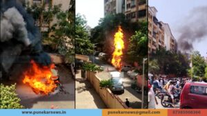 Gas Pipe line fire