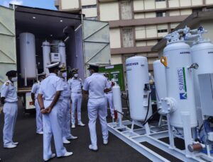 Indian Navy Develops Oxygen Plant on Wheels