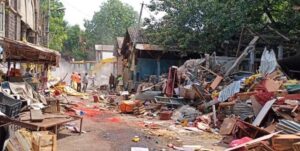 Mandai Shops Demolished