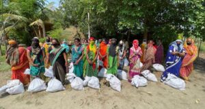 MangoApps ration distribution in Dhokrai